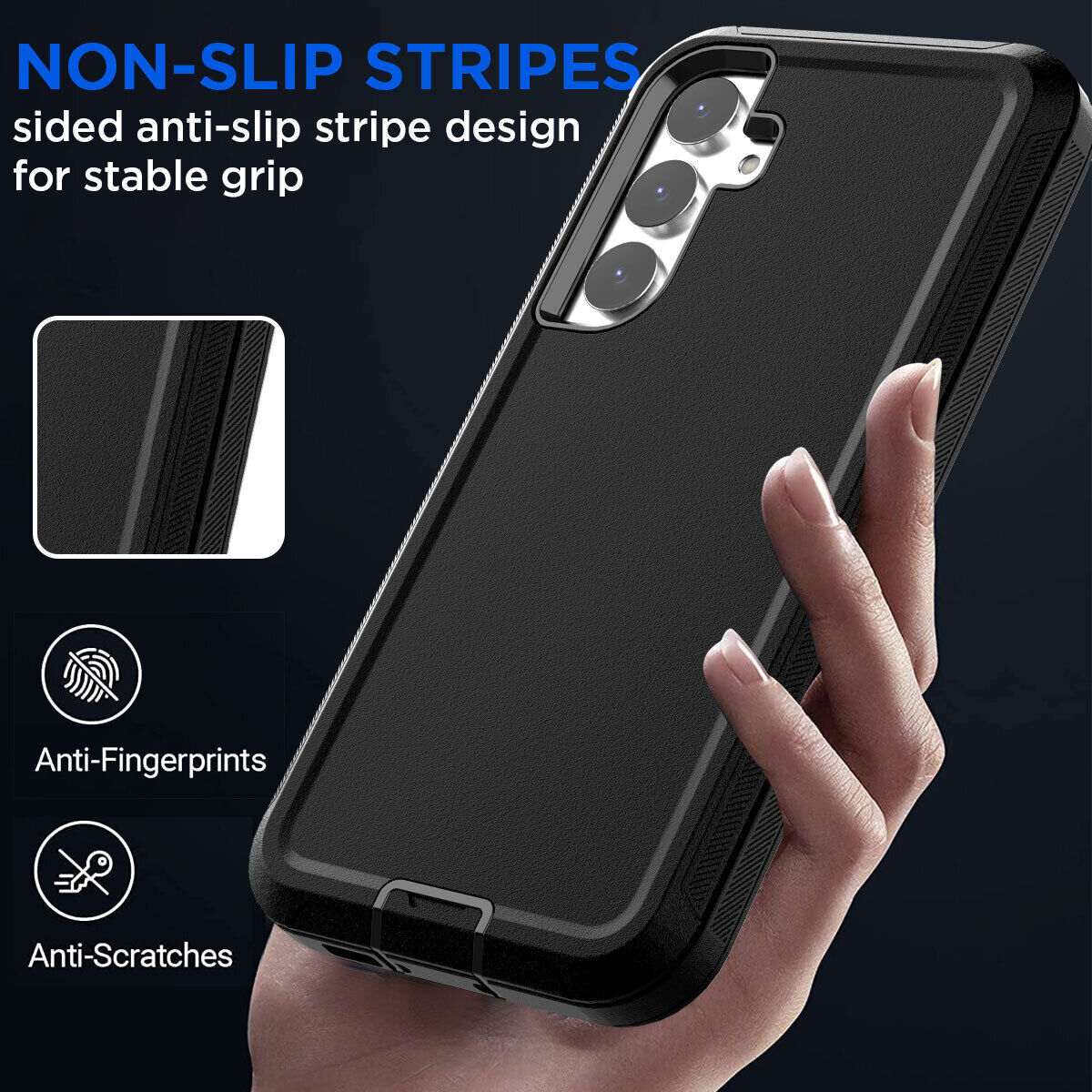 Coque Defender antichoc pour Samsung Galaxy S24 Plus / S25 Plus Coque Defender antichoc pour Samsung Galaxy S24 Plus / S25 Plus